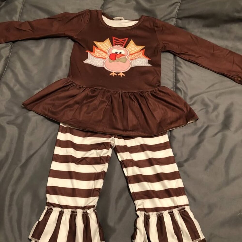 2T Girls Turkey Outfit.